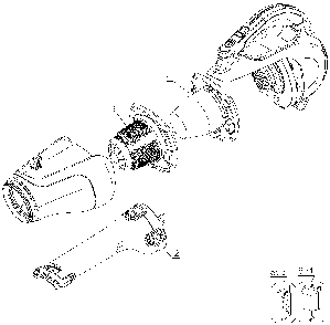 Page A Diagram and Parts List for CHV1410L Type 2 Black and Decker Hand Vacuum